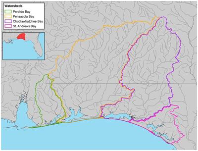 Implications of changing trends in hydroclimatic and water quality parameters on estuarine habitats in the Gulf Coastal Plain